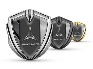Mercedes Car Badges Modern Look High-End Metal Style